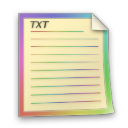 TXT File Icon 128x128 png